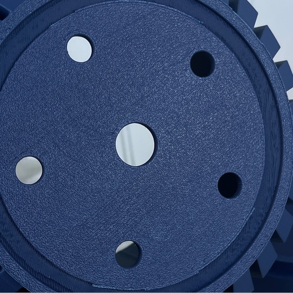 Indoor Flower Pot, The Vaki Planter Pot w Drainage Holes & Drip Tray, 3D Printed - Picture 9 of 12